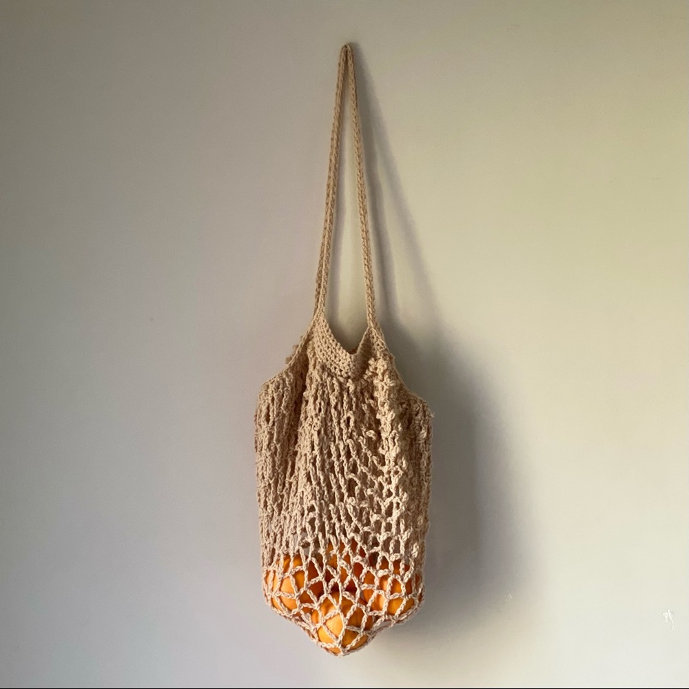 Handmade Crocheted Net Bag